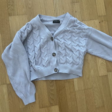 Gillet mauve 