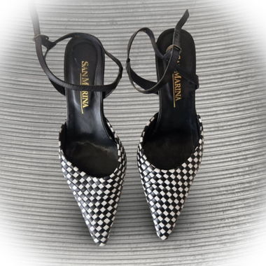 Escarpins San Marina en damier !