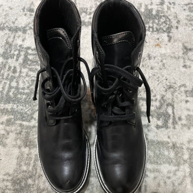Geox black boots