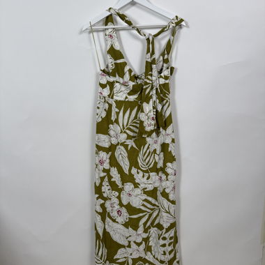 Robe midi Zara à fleurs