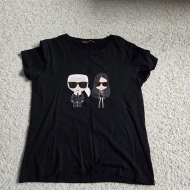 T-shirt Karl Lagerfeld nero M