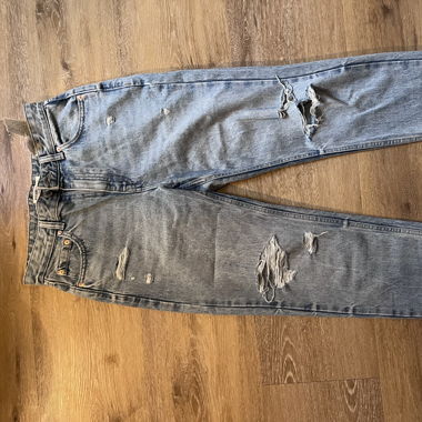Ripped Jeans Straight Leg Pull&Bear Gr. 38