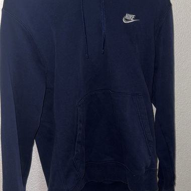 Felpa con cappuccio Nike blu S