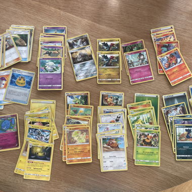 83 Pokémon cards