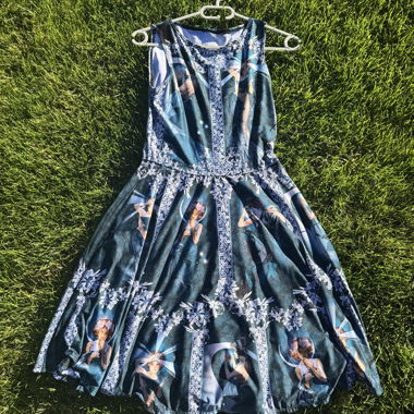 Robe BlackMilk sans manches imprimée 