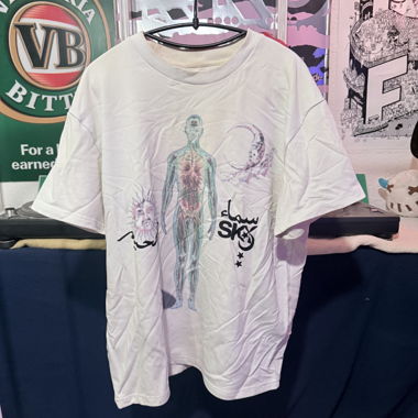 White Graphic SKY T-shirt