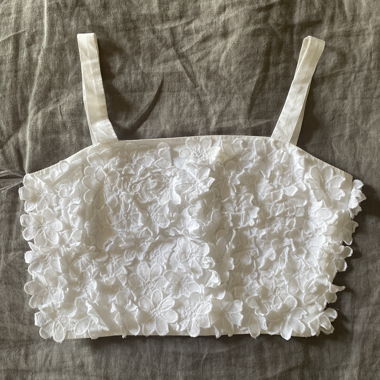 Zara Blumen-Top