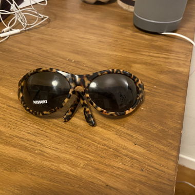 Missoni tortoiseshell sunglasses