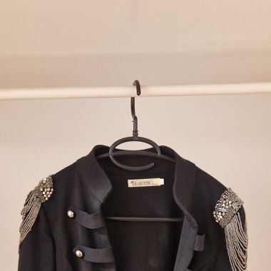 Blazer mit Schulterverziehrung