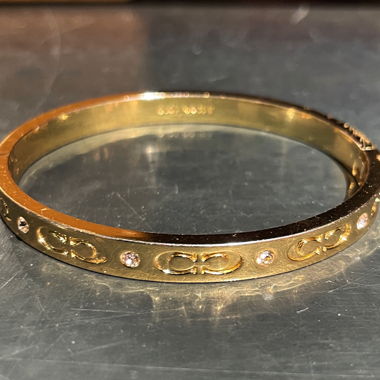 Coach Armreif gold