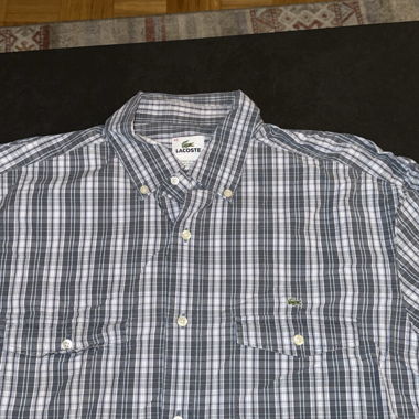Camicia a quadri Lacoste