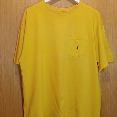T-shirt gialla Ralph Lauren
