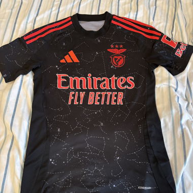 Benfica away jersey 24/25
