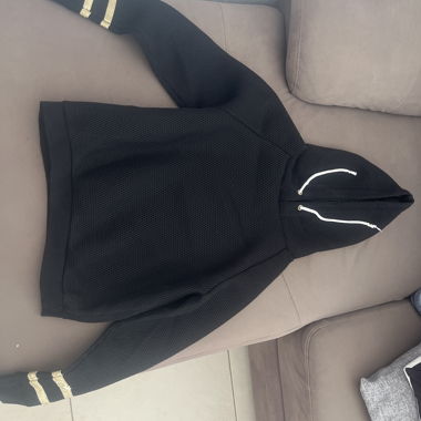 Black Hoodie with Hood