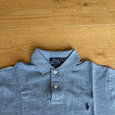 RALPH LAUREN – M – GRIGIO – POLO SHIRT (SLIM FIT)