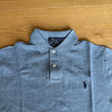 RALPH LAUREN – M – GRAU – POLO SHIRT (SLIM FIT)