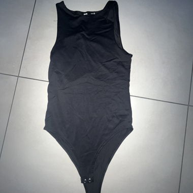 Sinsay Black Sleeveless Bodysuit