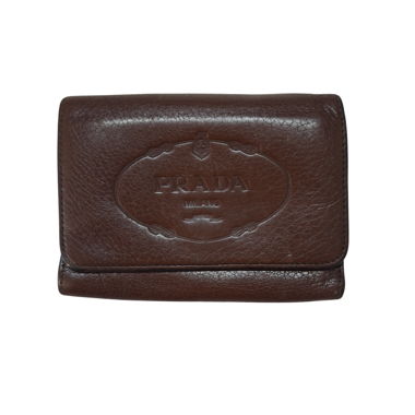 Prada Milano Vitello Trifold Wallet