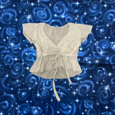 Weisses Brandy Melville Babydoll Top