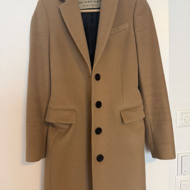 Cappotto Burberry cappotto in lana color cammello / taglia 36