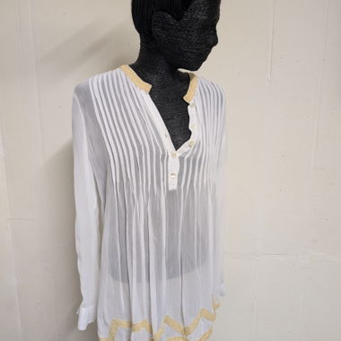 Blusa bianca Nina Kaufmann