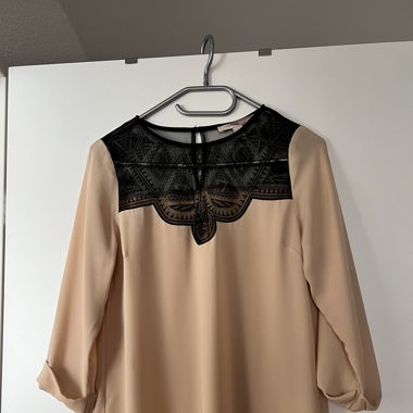 Bluse beige 