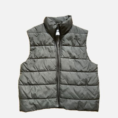 Black Quilted Gilet