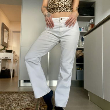 Jean blanc Wrangler