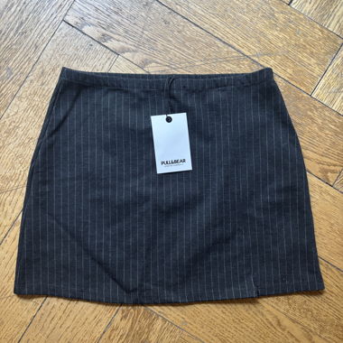 Mini gonna rigata Pull&Bear