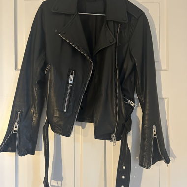 Giacca biker in pelle AllSaints