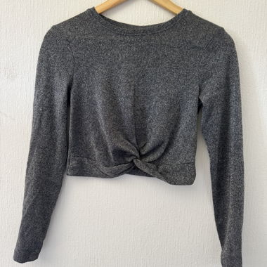Grey Cropped Top ONLY