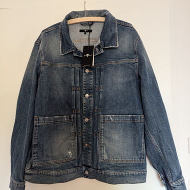 Veste en jean Mid Blue XL pour all mankind