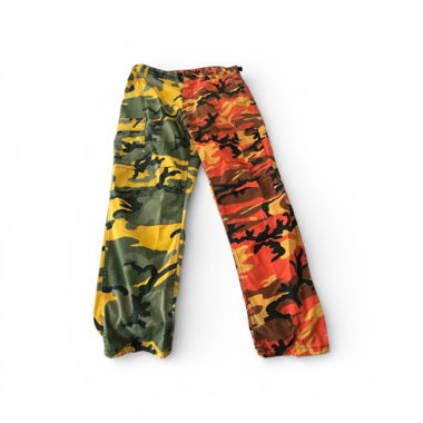 Pantalon cargo camouflage