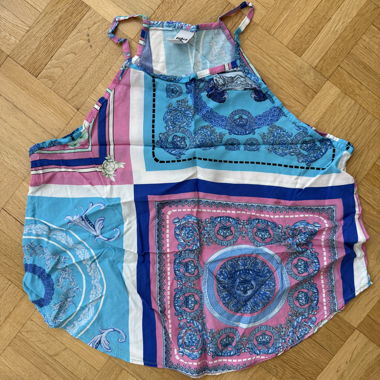 Zebra-Multicolor-Crop-Top