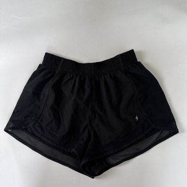 Black running shorts