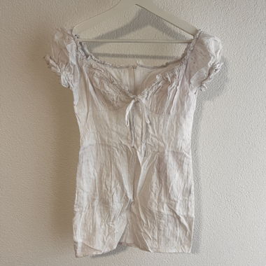 Weisses Minikleid