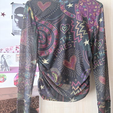 FARM Mesh Langarmshirt M