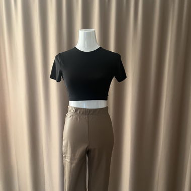 Lederhose beige / hellbraun