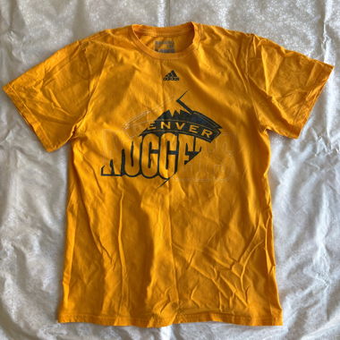 Thick cotton seamless boxy cut Adidas print tee