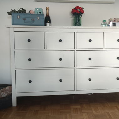 Ikea Kommode Hemnes weiss