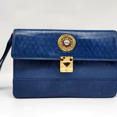 Pochette Versace bleue