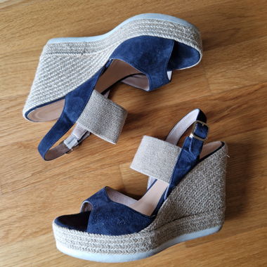 Cosmoparis Wedge Espadrille Sandals