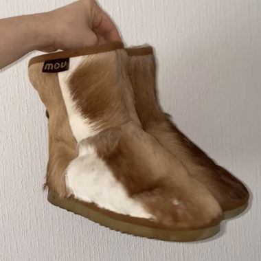 Stivali MOU in pelle di mucca