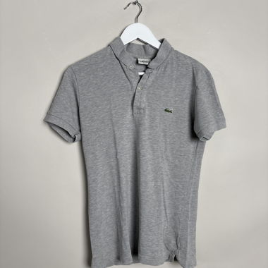 Lacoste-Grau Poloshirt