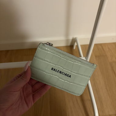 Balenciaga Portemonnaie Minze