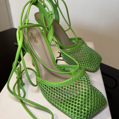 Decolleté stringate ALDO Tropez verdi taglia 36 NUOVE