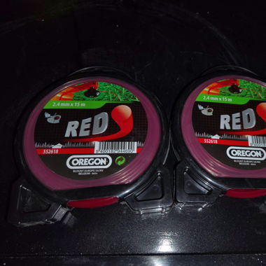 Oregon REDS Trimmerfaden 2.4mm x 15m, 2 Stück, Neu