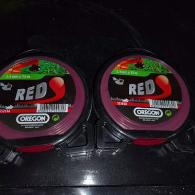 Oregon REDS Trimmerfaden 2.4mm x 15m, 2 Stück, Neu