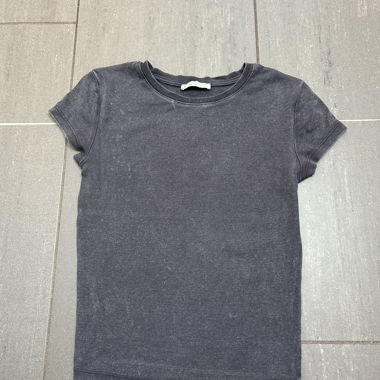 T-shirt Bershka grigio scuro