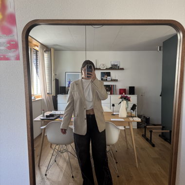 Beige blazer